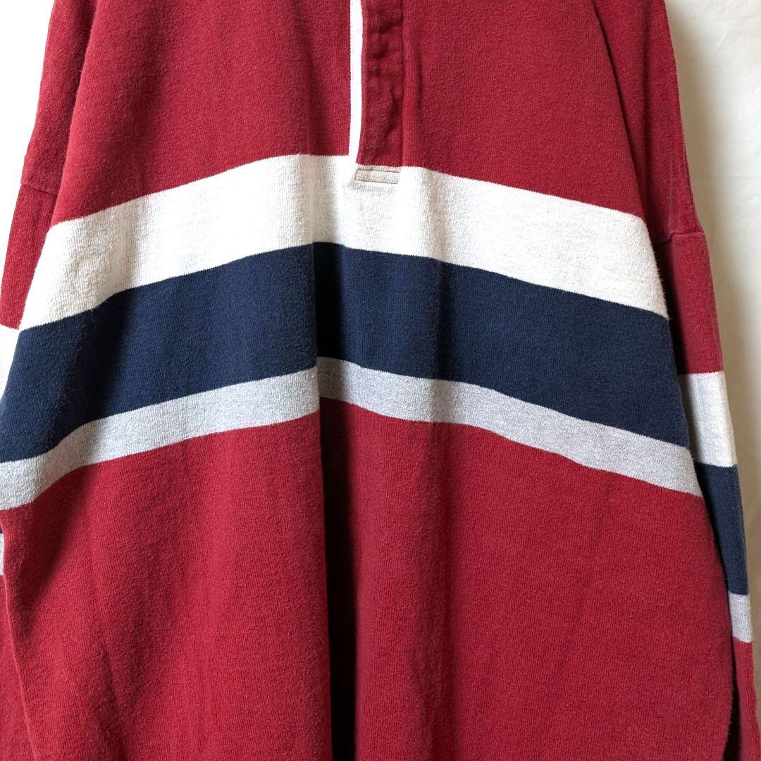 【90s/エルエルビーン/USA製】ラガーシャツ 常田大希着用 e079