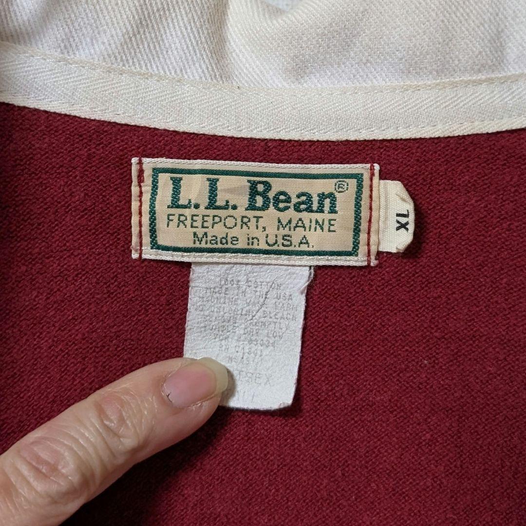 【90s/エルエルビーン/USA製】ラガーシャツ 常田大希着用 e079