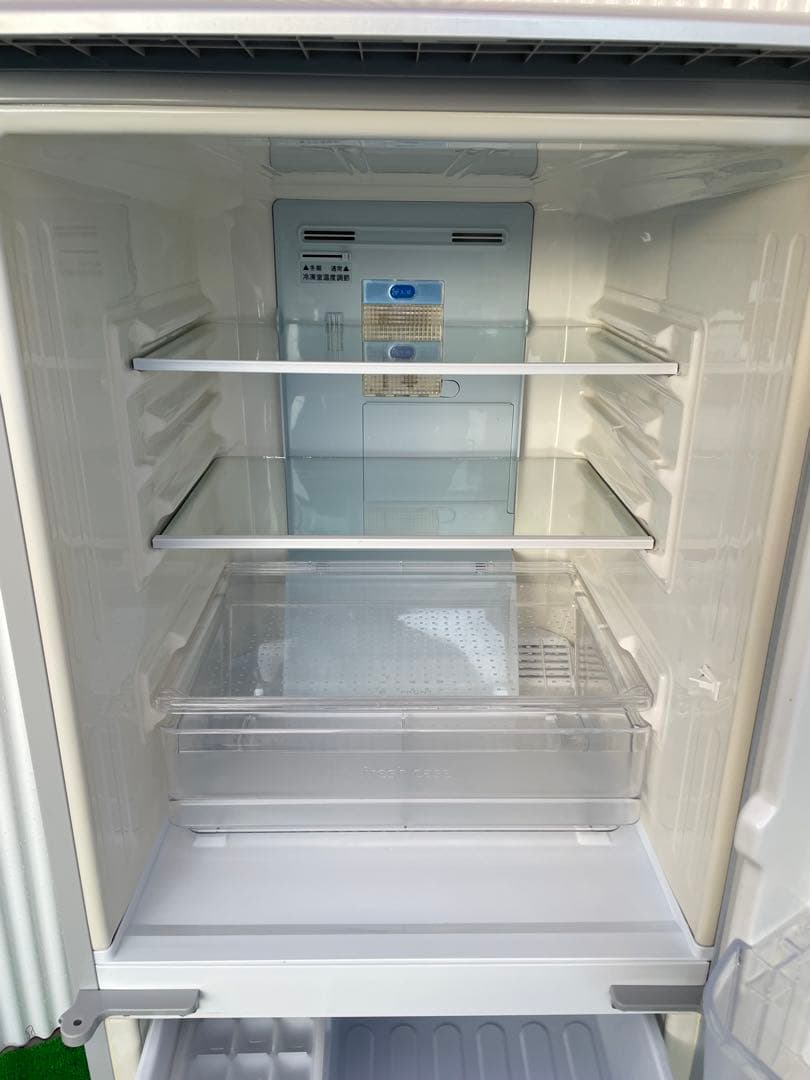 830 シャープ 左右付け替え可能ドア 2ドア冷蔵庫 一人暮らし 単身 シルバー