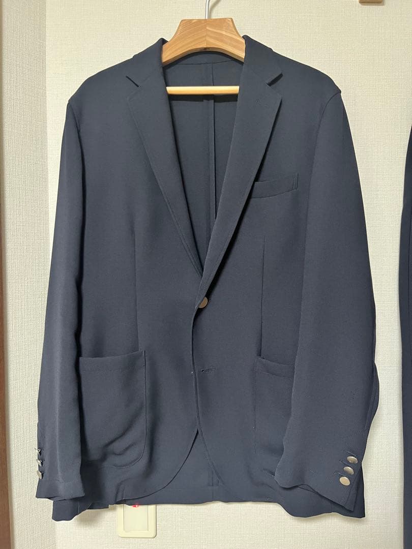 【SOPHNET. 】HOPSACK ソフ　セットアップ　ネイビー