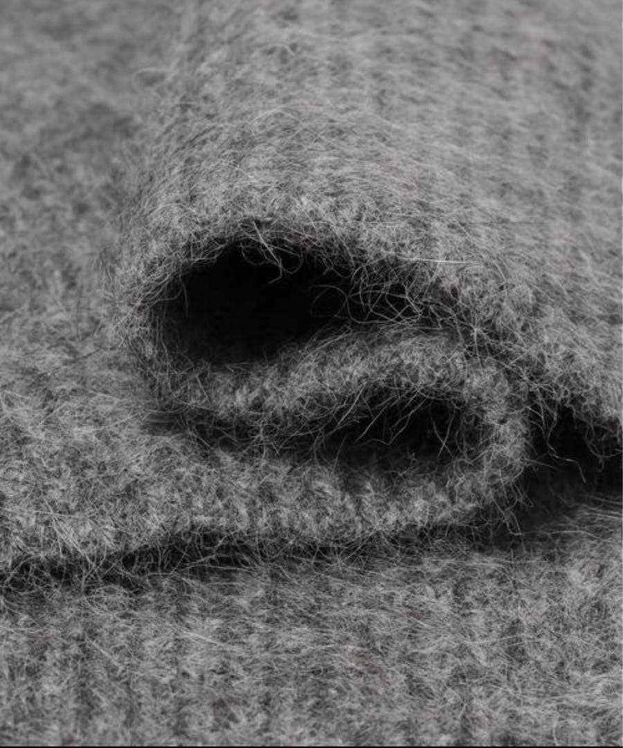 URBAN RESEARCH フォックス カシミヤクルーネックニット Lサイズ