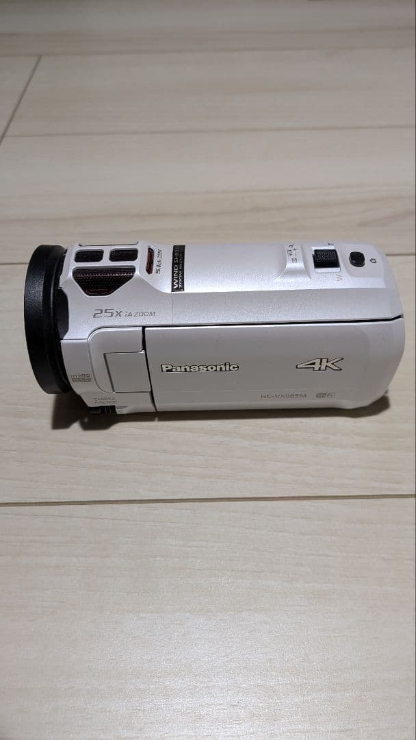 パナソニック 4Kビデオカメラ 64GB内蔵メモリ VX985M-W