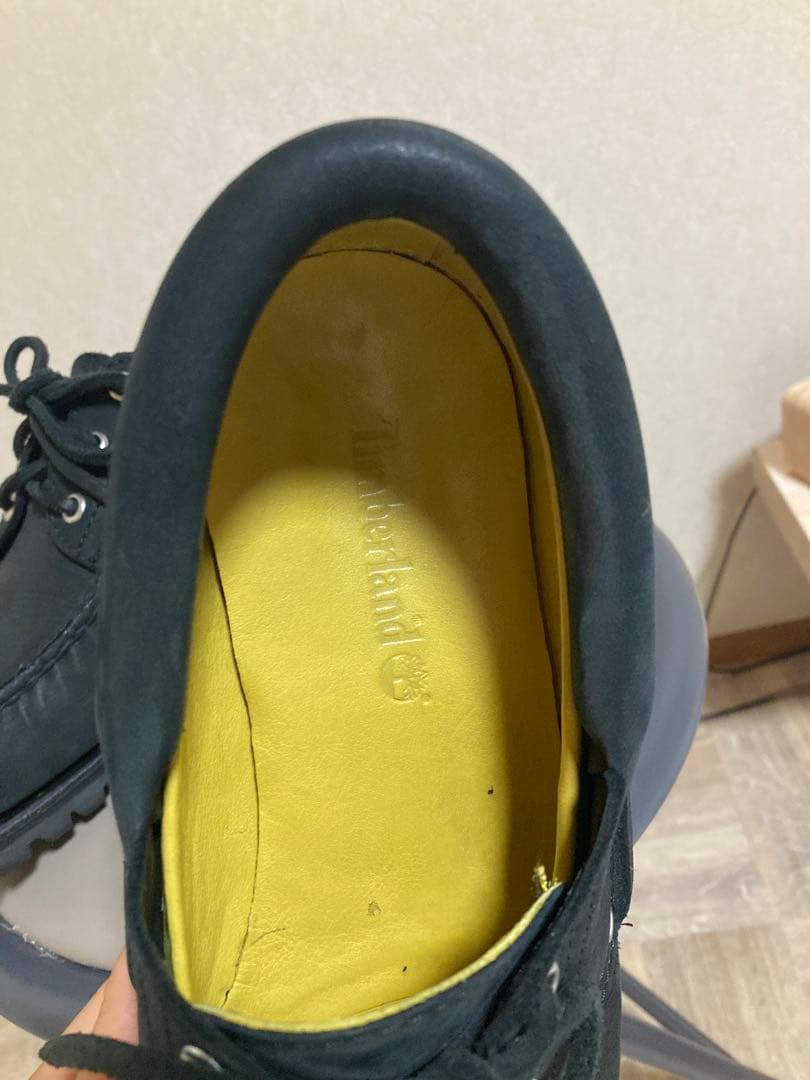 Timberland ティンバーランド デッキモカシンシューズ 黒US7.5