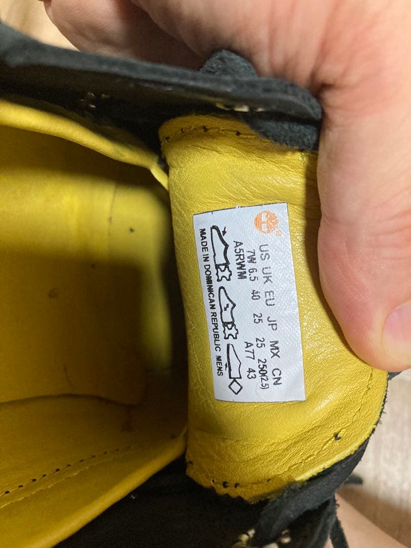 Timberland ティンバーランド デッキモカシンシューズ 黒US7.5