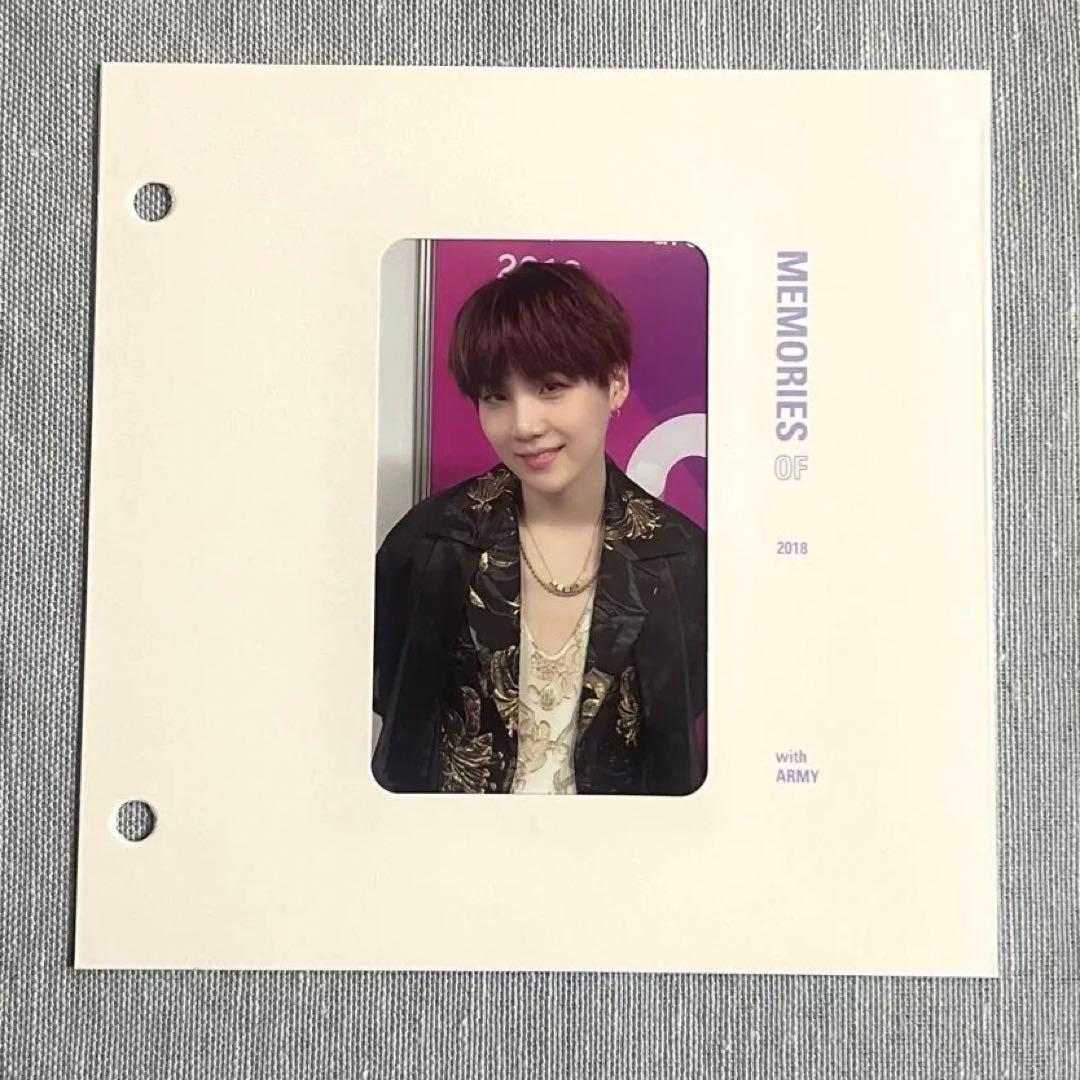 BTS MEMORIES 2018 Blu-ray SUGA ユンギ トレカ
