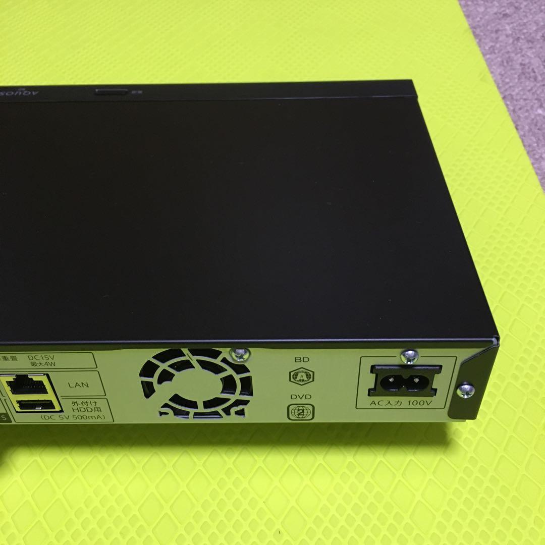 ◆美品◆シャープ　BD-NW520◆2番組同時録画◆純正リモコン◆HDD換装済み