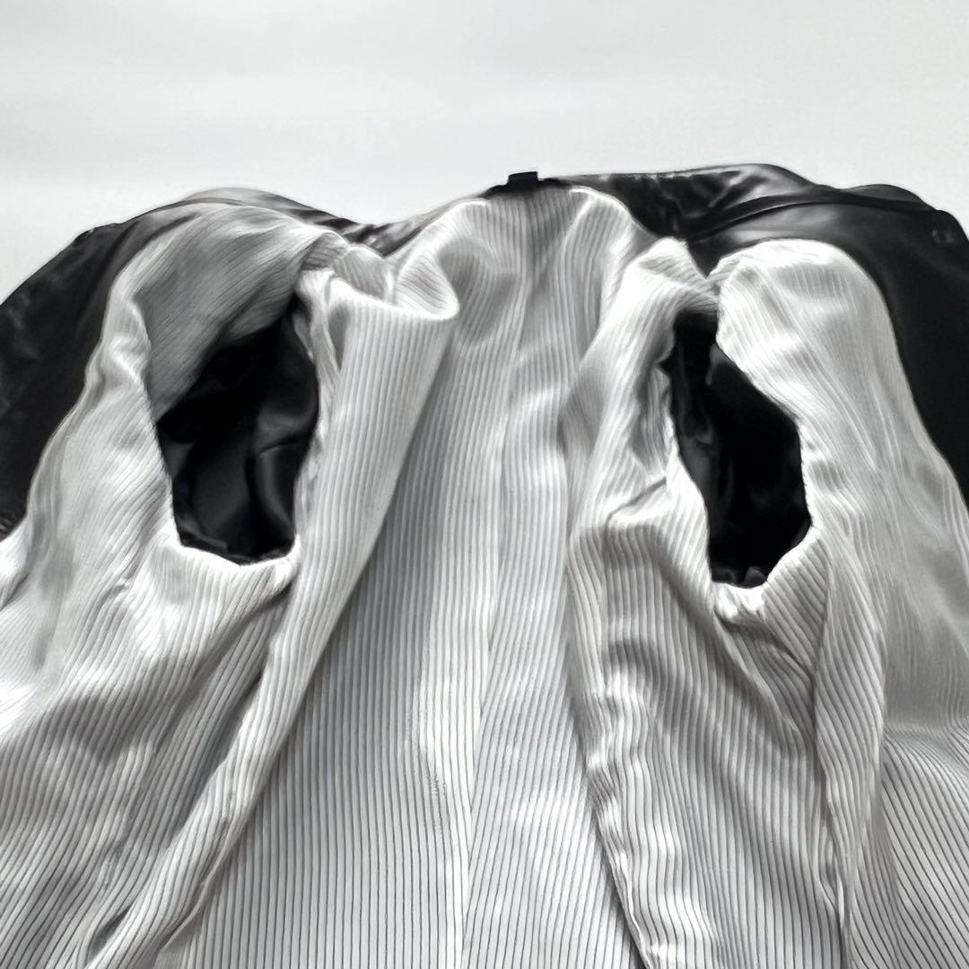 【極美品】ブルックスブラザーズ　シングルレザージャケット　羊革　現行　黒　M