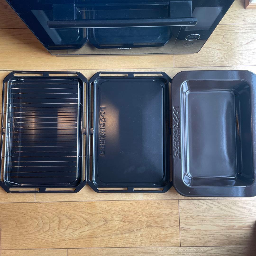 [えがお様]TOSHIBA ブラック石窯オーブンレンジ