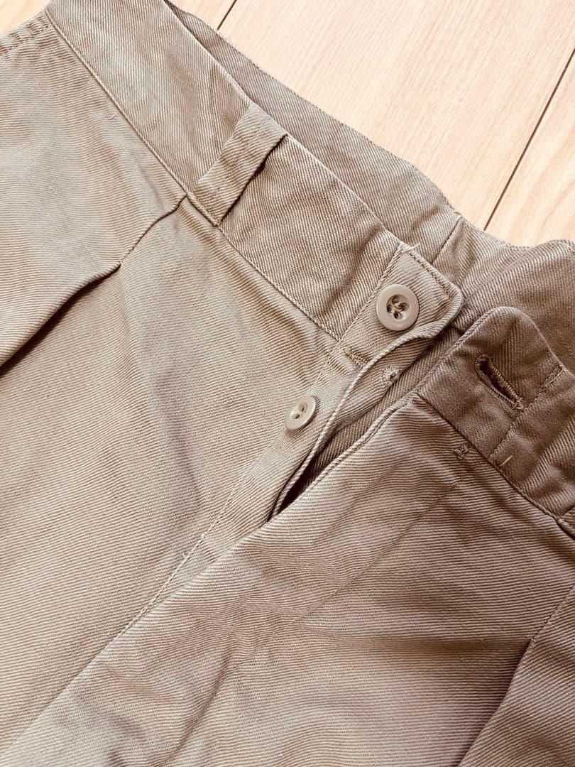 まっつん　フランス軍　1960〜 M52 チノパンツ 後期　サイズ34