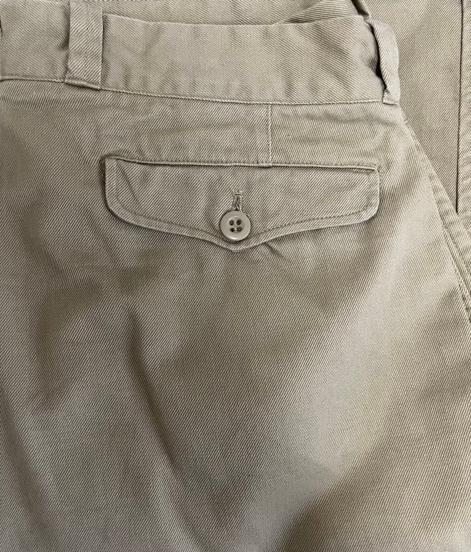 まっつん　フランス軍　1960〜 M52 チノパンツ 後期　サイズ34