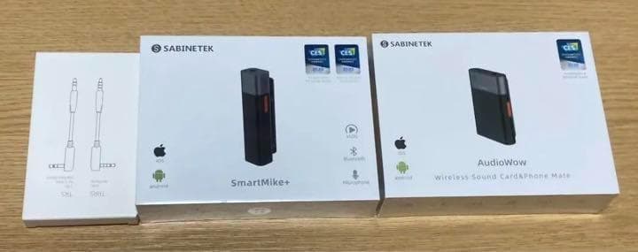 その他 Sabinetek AudioWow SmartMike+ Bluetooth