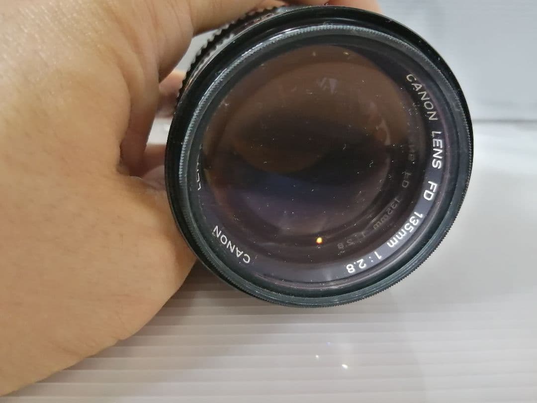 田*中様 Canon F-1 フィルムカメラ 24mmレンズ他レンズ3本