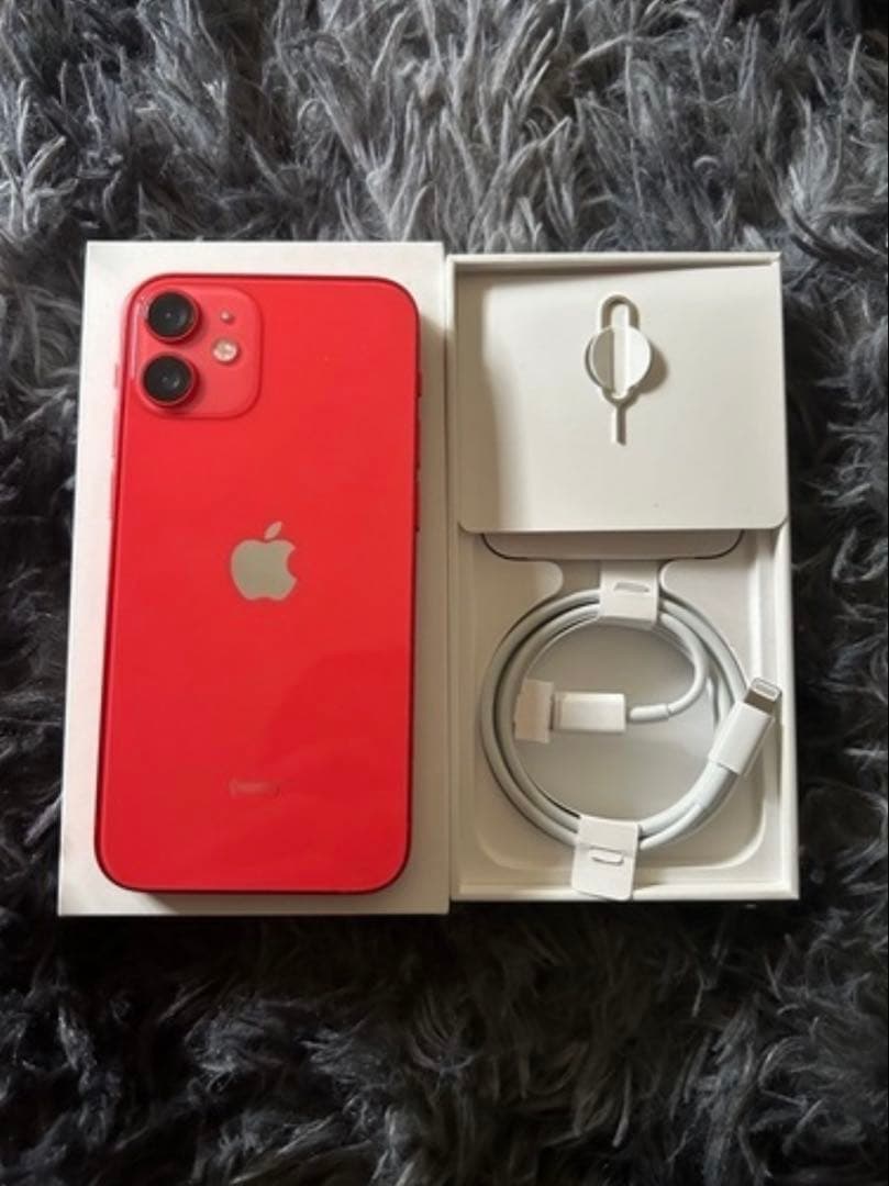 【箱付属品あり】iPhone12 mini RED 128GB
