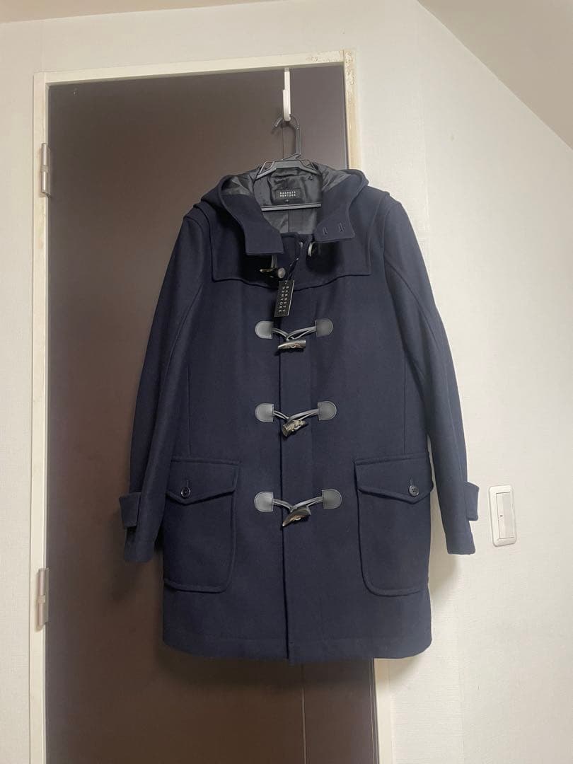 バーニーズニューヨーク ダッフルコート L ネイビー　新品タグ付