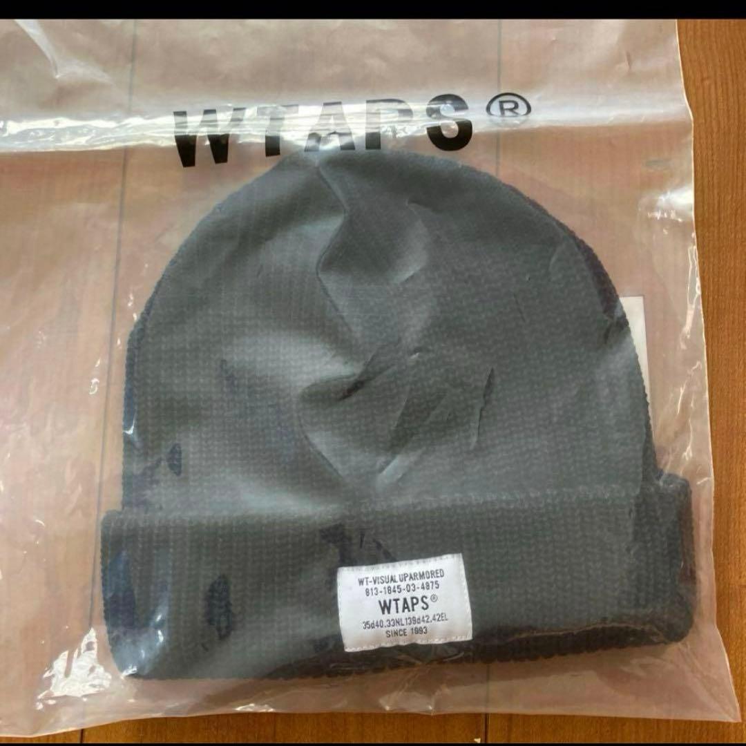 WTAPS BEANIE 01 ブラック ニットcap ダブルタップス ビーニー