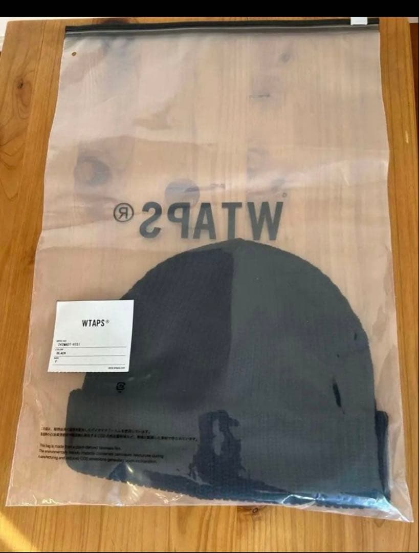 WTAPS BEANIE 01 ブラック ニットcap ダブルタップス ビーニー
