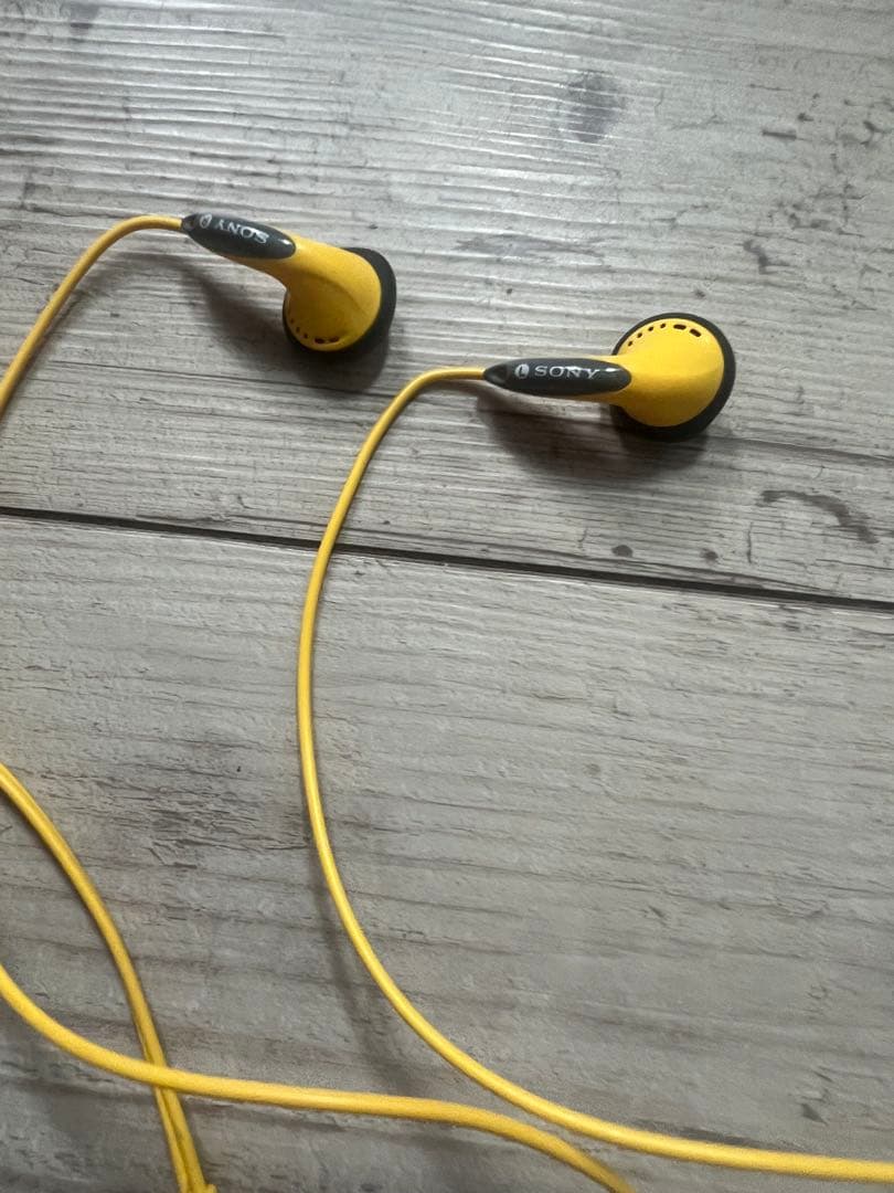 90’sソニースポーツイヤホンsonysports海外使用ヴィンテージイヤホン
