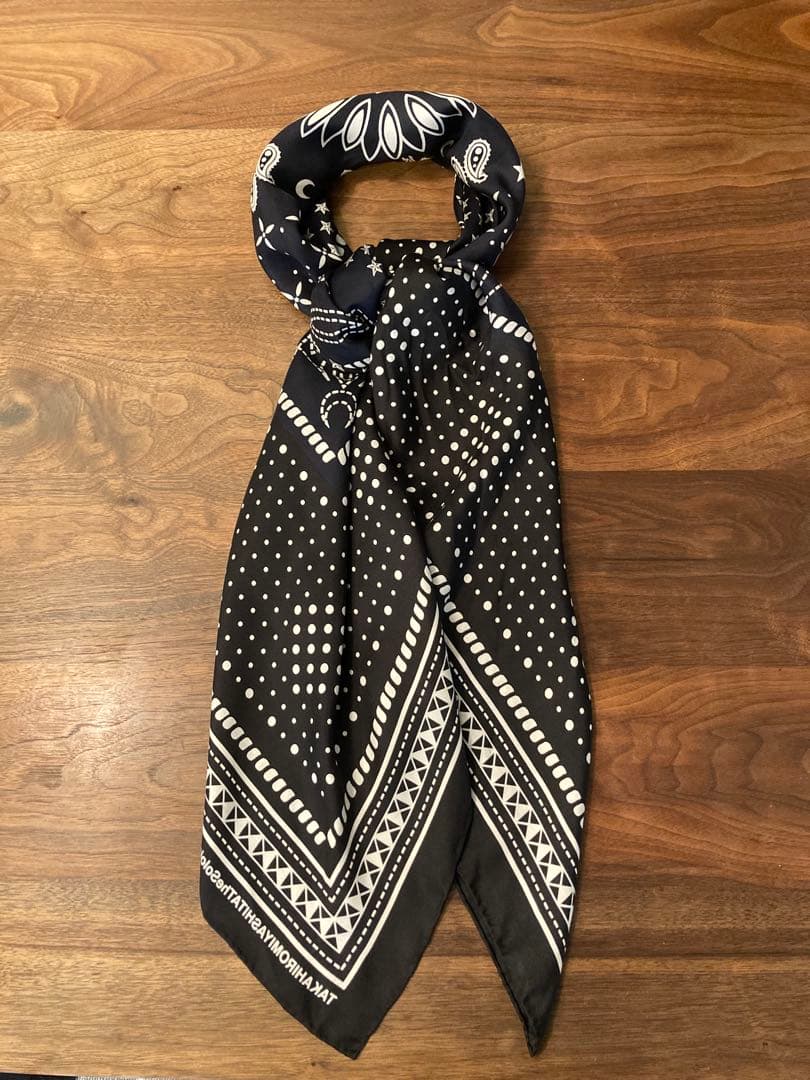 ソロイスト　大判　シルク　スカーフ