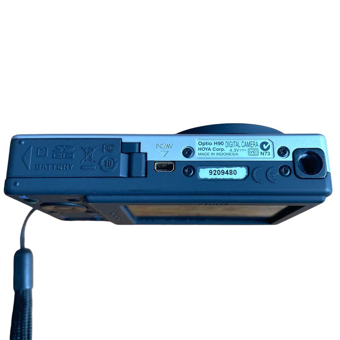 【訳アリ大特価】PENTAX Optio H90 オレンジ×シルバー コンデジ