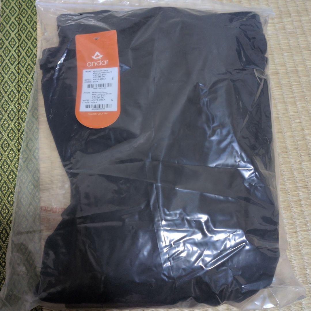 andar MildmoothFleeceWideLegPants　ショートS