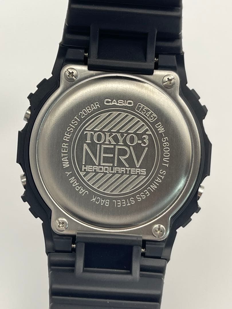 未使用 G-SHOCK DW-5600VT NERV エヴァンゲリオン ピンズ付