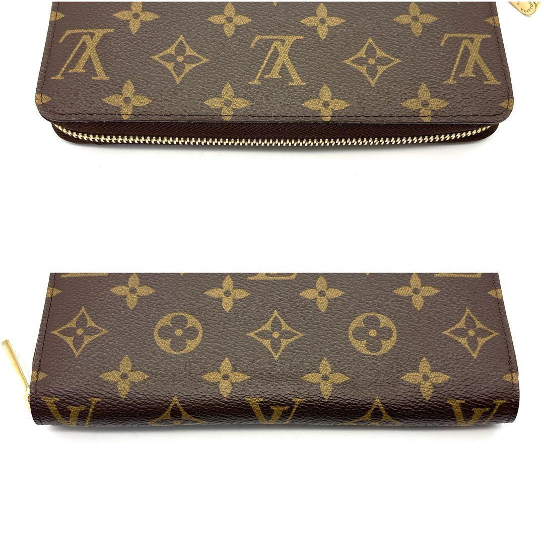 未使用保管品◆ルイヴィトン ジッピーウォレット モノグラム 長財布 ブラウン