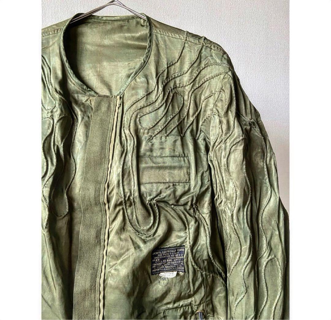 超希少 vintage 米軍実物 USAF 電熱線 エレクトロニックジャケット