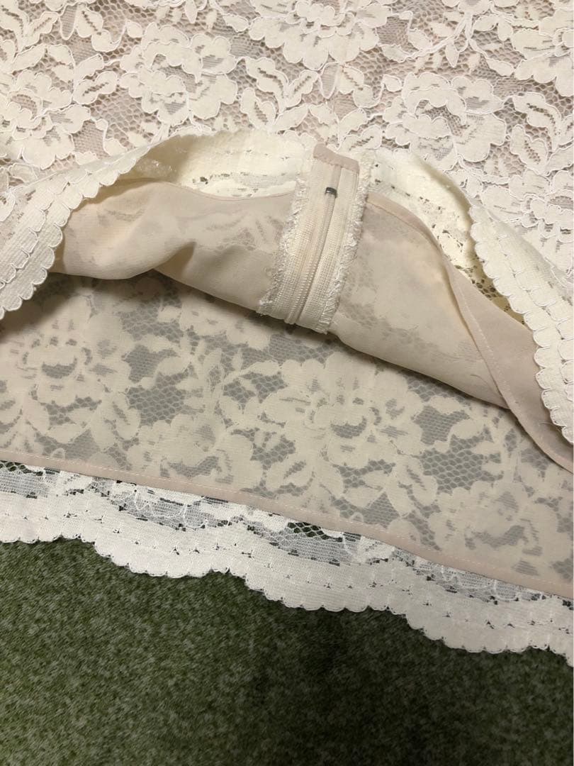 ☆値下げ⭐︎ エレガントハナエモリMORIHANAE セットアップ　レース　38