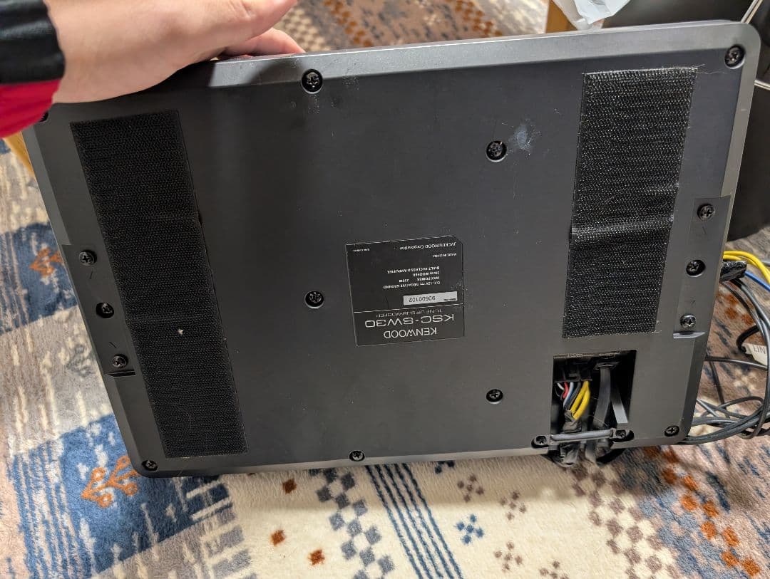 KENWOOD KSC-SW30ウーファー