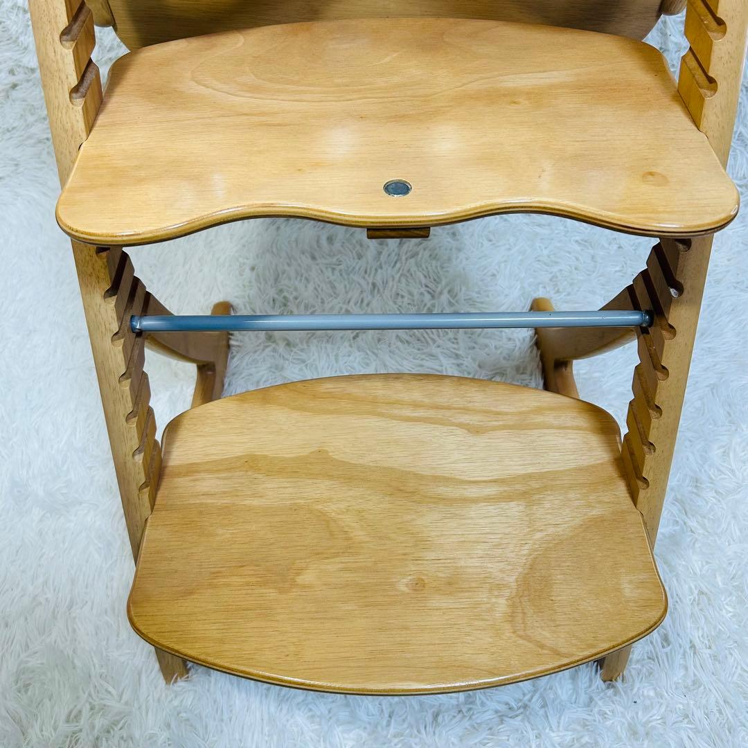 【美品】大和屋 すくすくチェアプラス テーブル付き ハイチェア