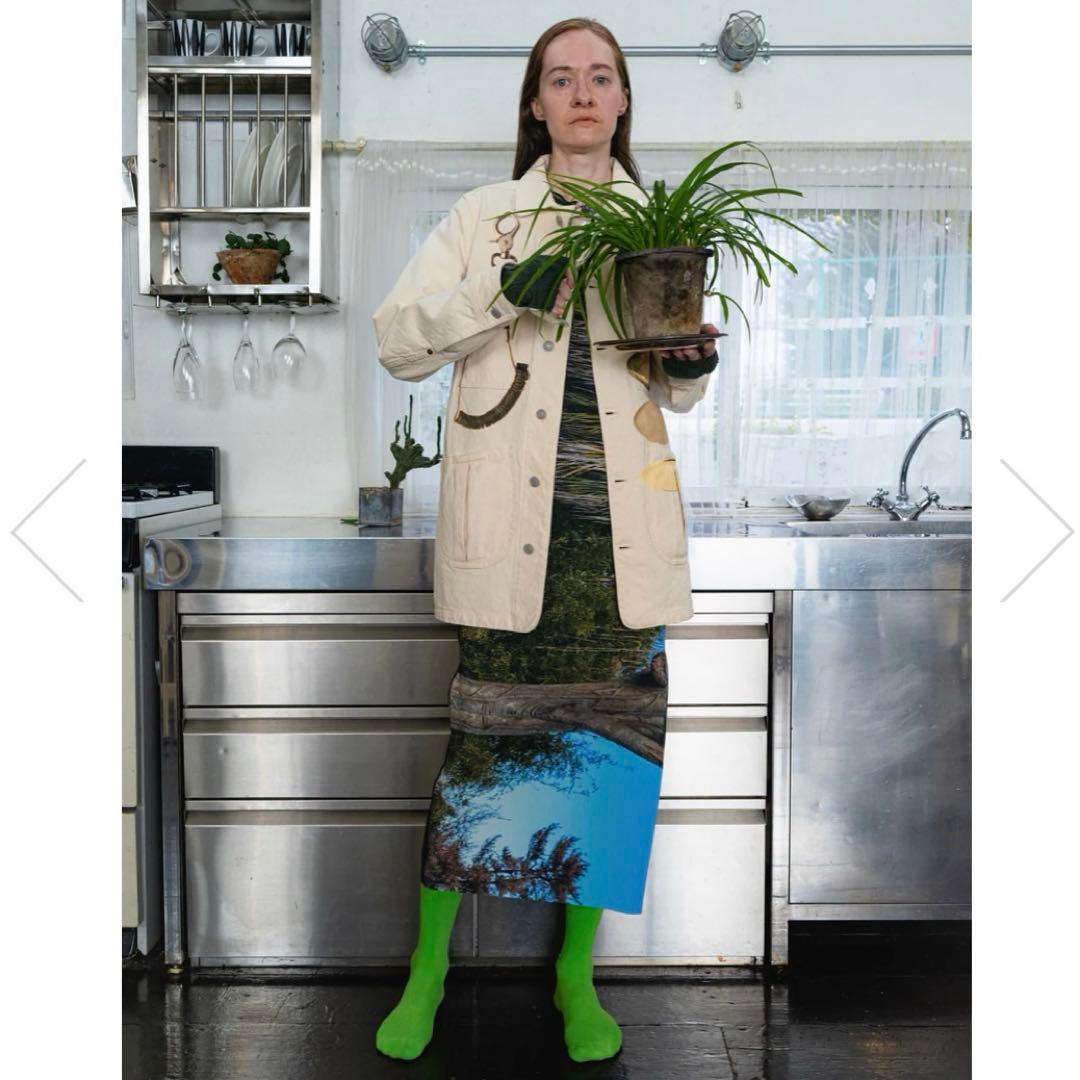 ジャケット・アウター kotohayokozawa GRAPHIC PRINTED COVERALL