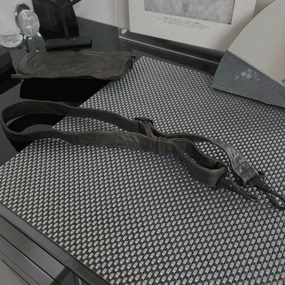 JULIUS ガスマスク　モスグリーン長財布