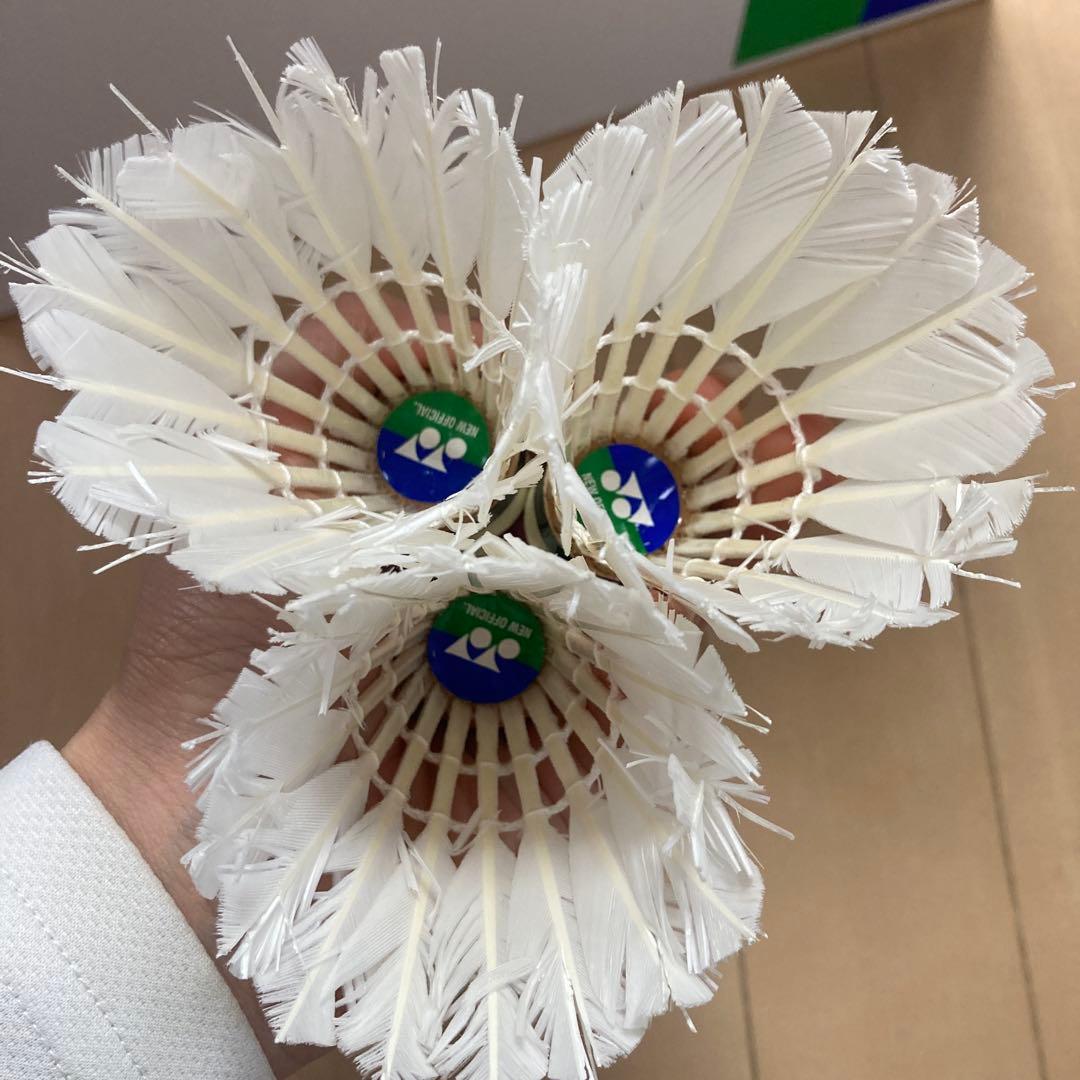 YONEX 公式試合用シャトル 中古品10本入り