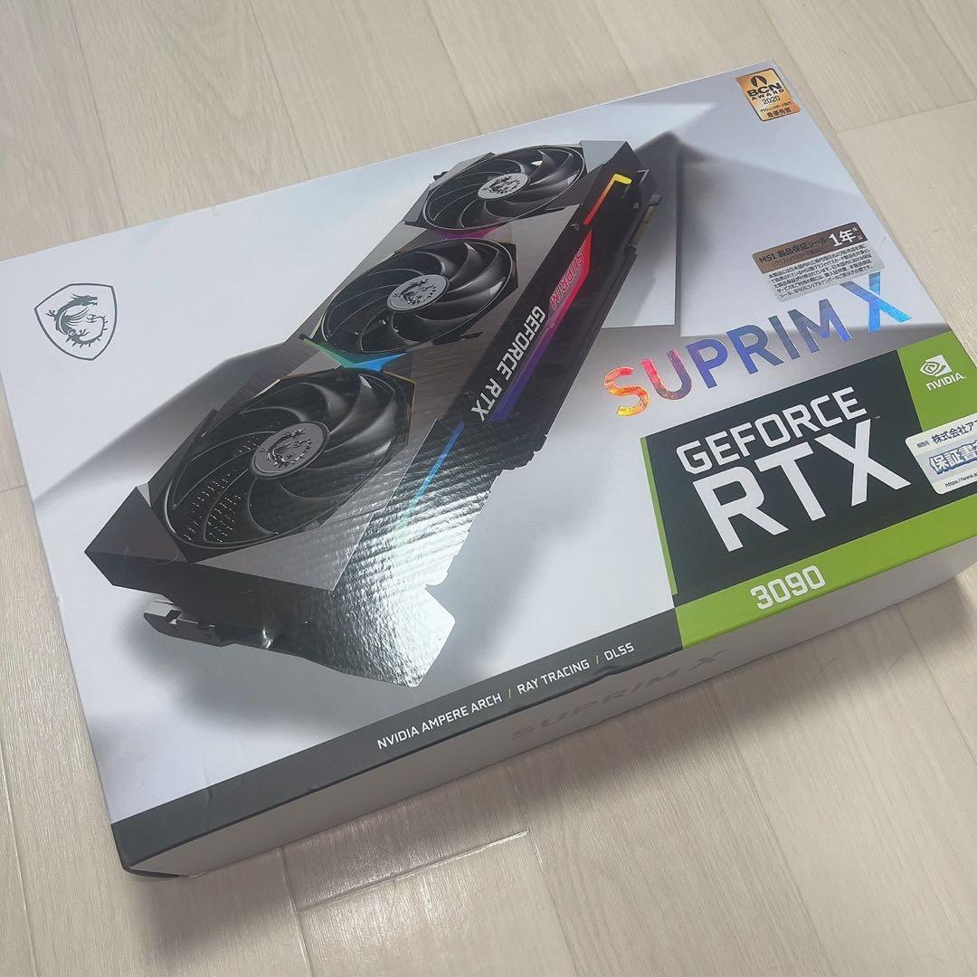 現在最安値92000円MSI GeForceRTX 3090 suprim X