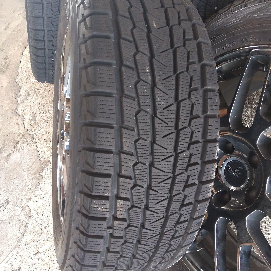 delmorde18インチ ヨコハマスタッドレス ホイールセット