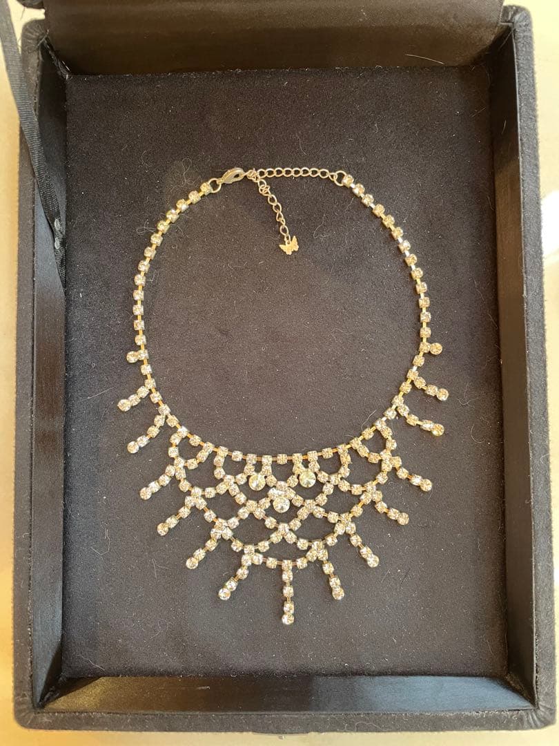 Swarovski‼️クリスタルドレスネックレス❣️オーストリア購入❣️エレガント‼️