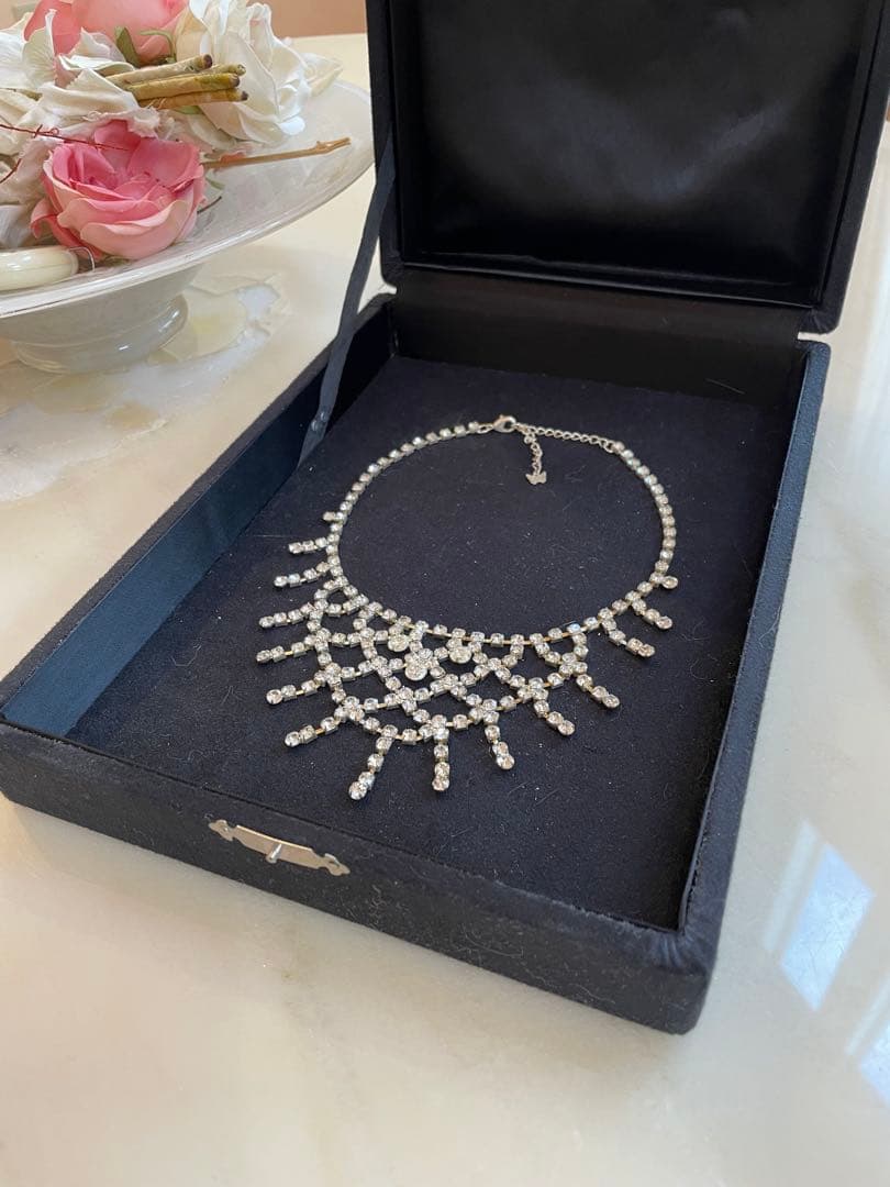 Swarovski‼️クリスタルドレスネックレス❣️オーストリア購入❣️エレガント‼️