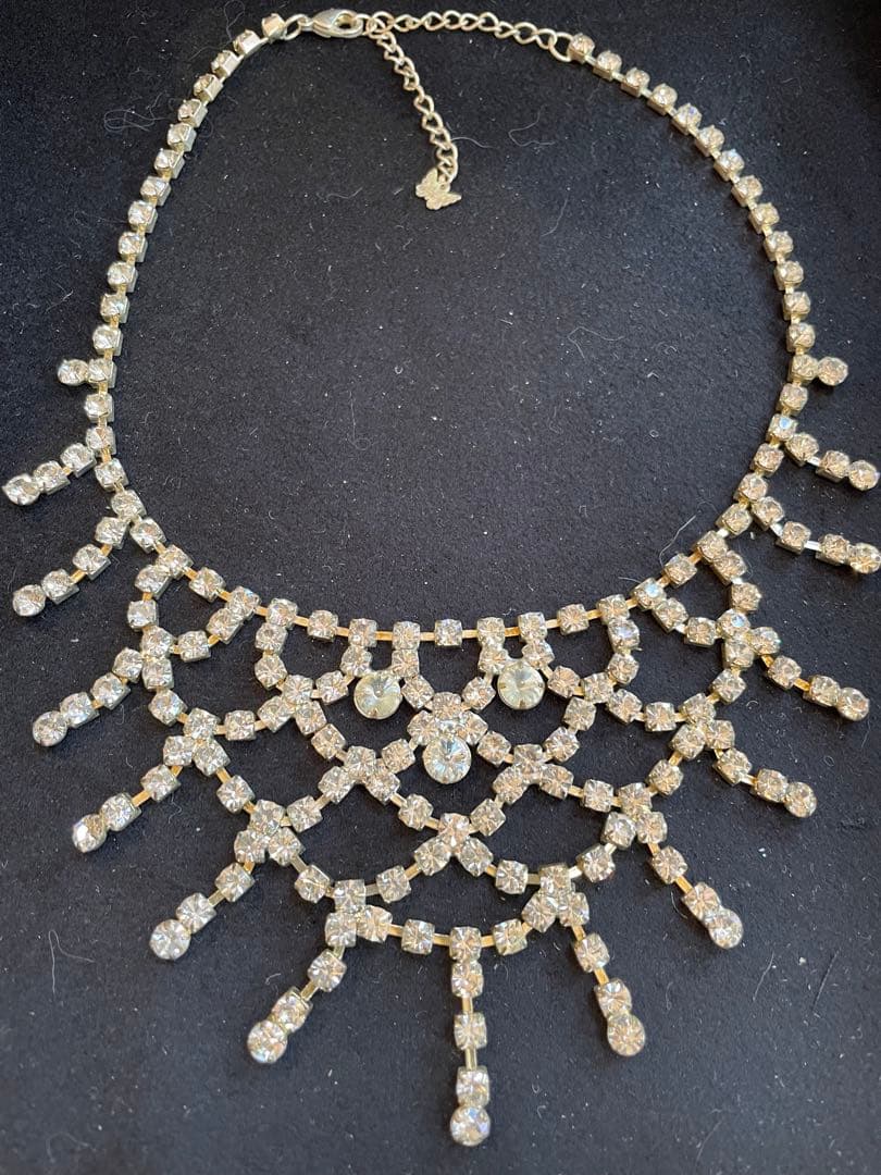 Swarovski‼️クリスタルドレスネックレス❣️オーストリア購入❣️エレガント‼️