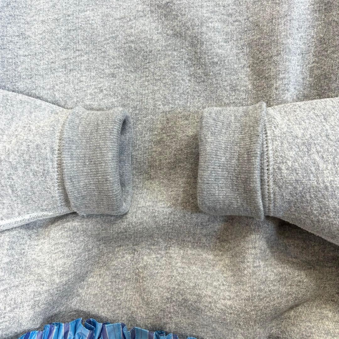 ドゥロワー ツリ裏毛ファブリックワンピース シルク ストライプ FREE 日本製