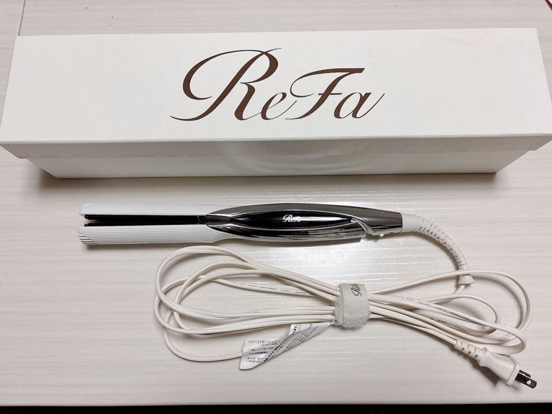 ReFa ストレートヘアアイロン シルバー/ホワイト