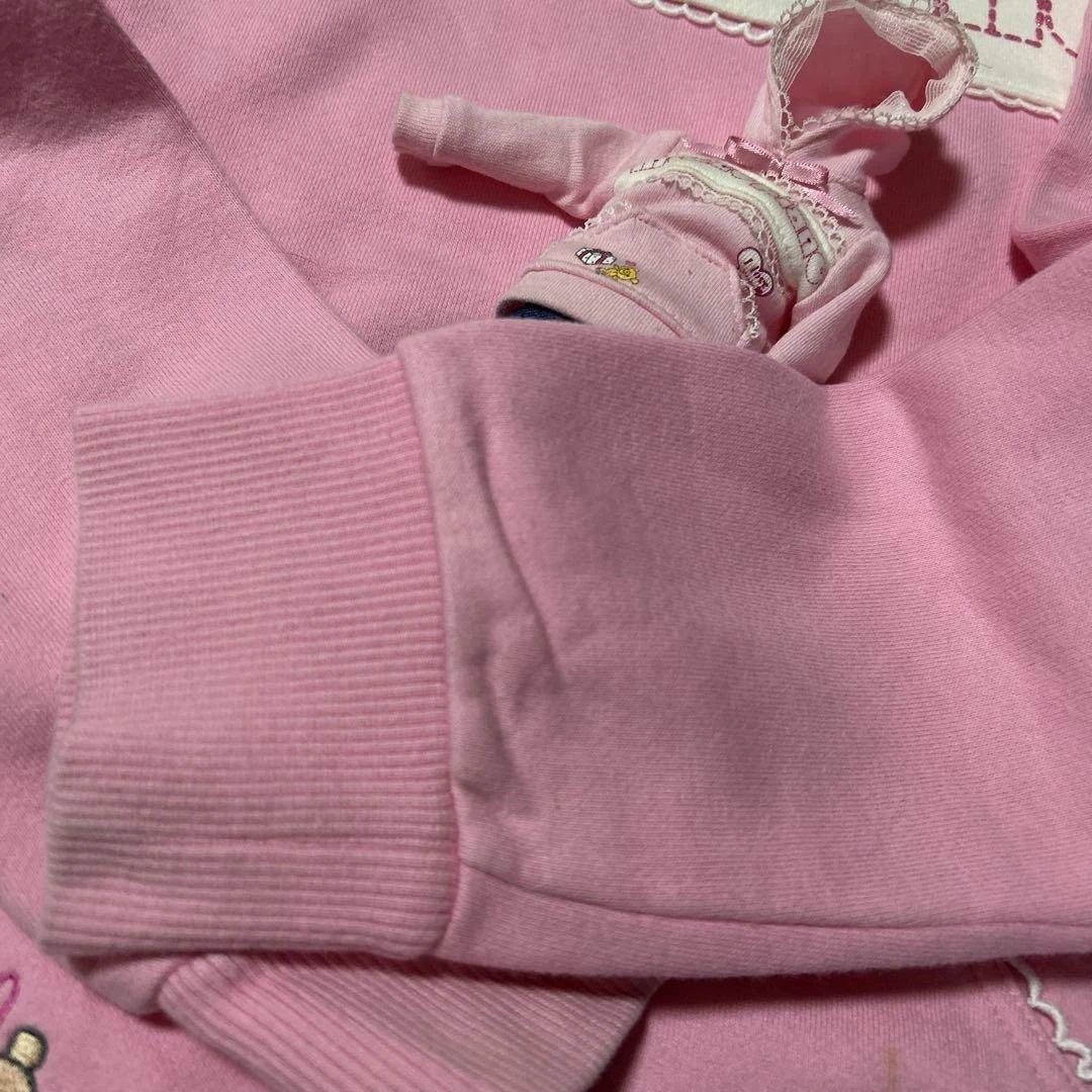 激レア、メゾピアノ　コロンちゃんのフード付きトレーナーリカちゃんとお揃い