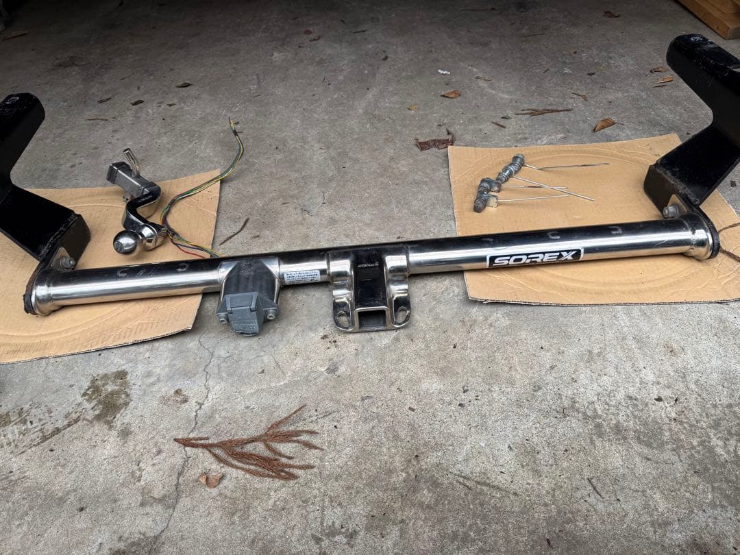 SOREX ステンレス ヒッチメンバー 30アルファード