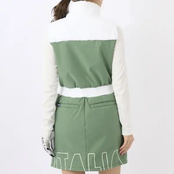 【新品】秋冬 FILA GOLF ノースリーブ ワンピース M