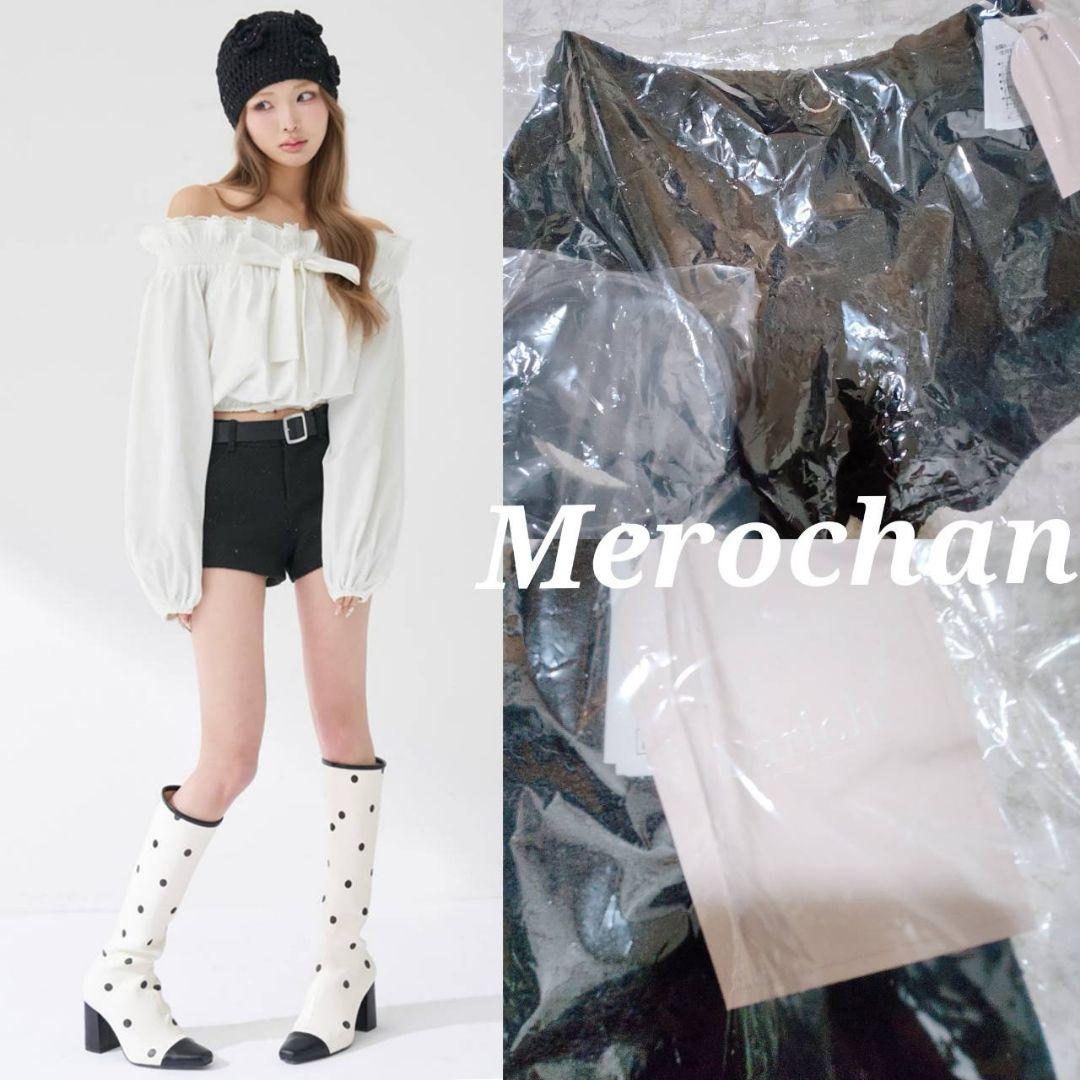 ダーリッチ ボンディングツイードショートパンツ ブラック S