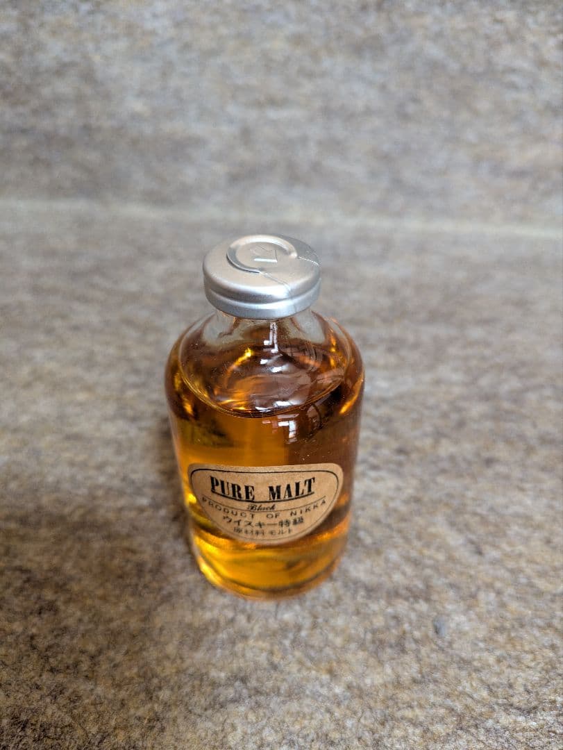 古酒 ピュアモルト ウイスキー特級 ミニボトル3本セットブラック、レッド