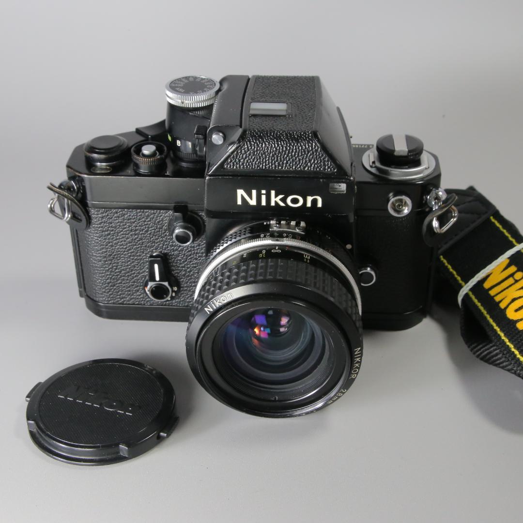 ☆完全動作☆NIKON F2 ブラック Ai 28ｍｍ Ｆ2.8 ＃118