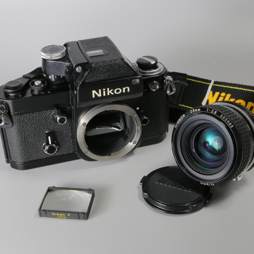 ☆完全動作☆NIKON F2 ブラック Ai 28ｍｍ Ｆ2.8 ＃118