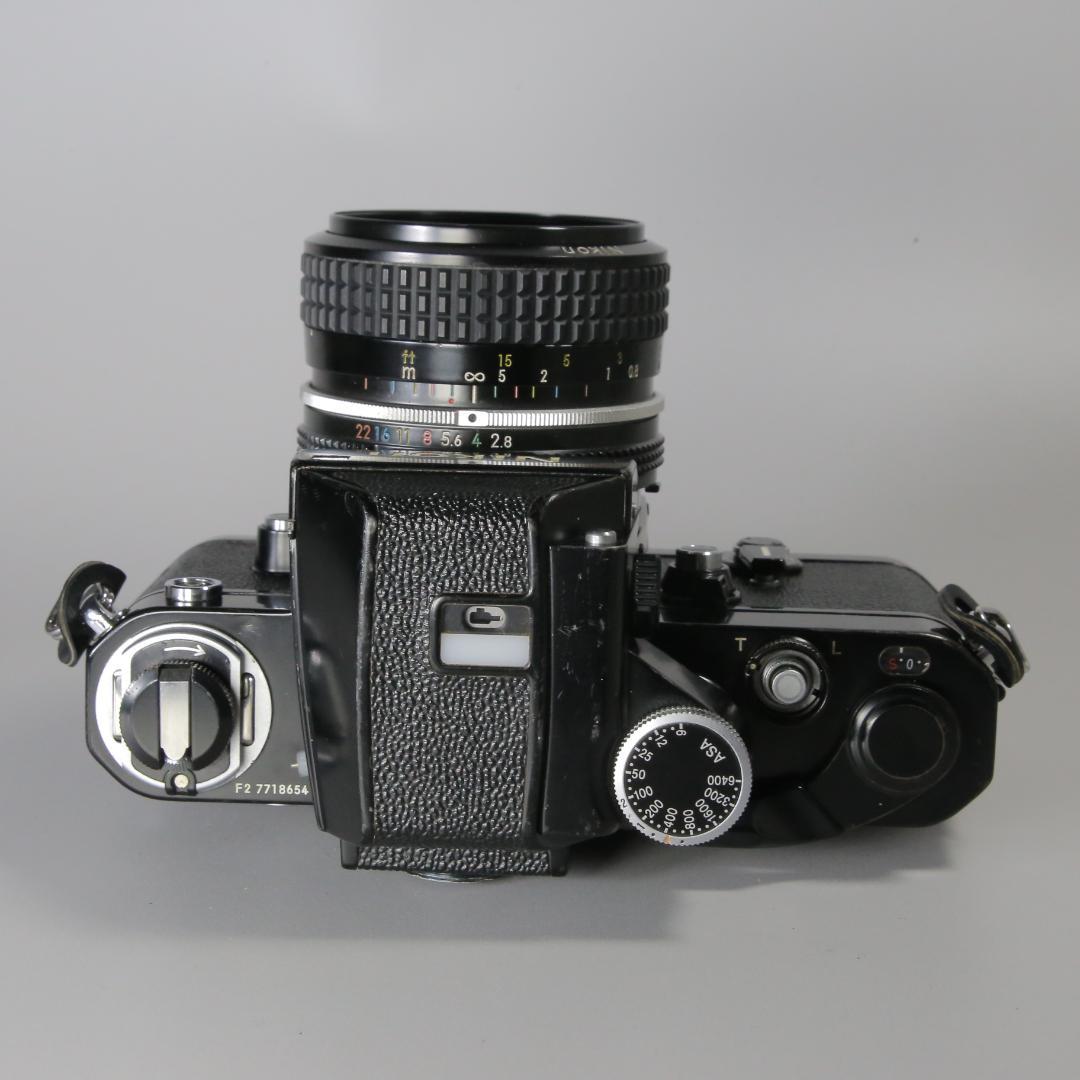 ☆完全動作☆NIKON F2 ブラック Ai 28ｍｍ Ｆ2.8 ＃118
