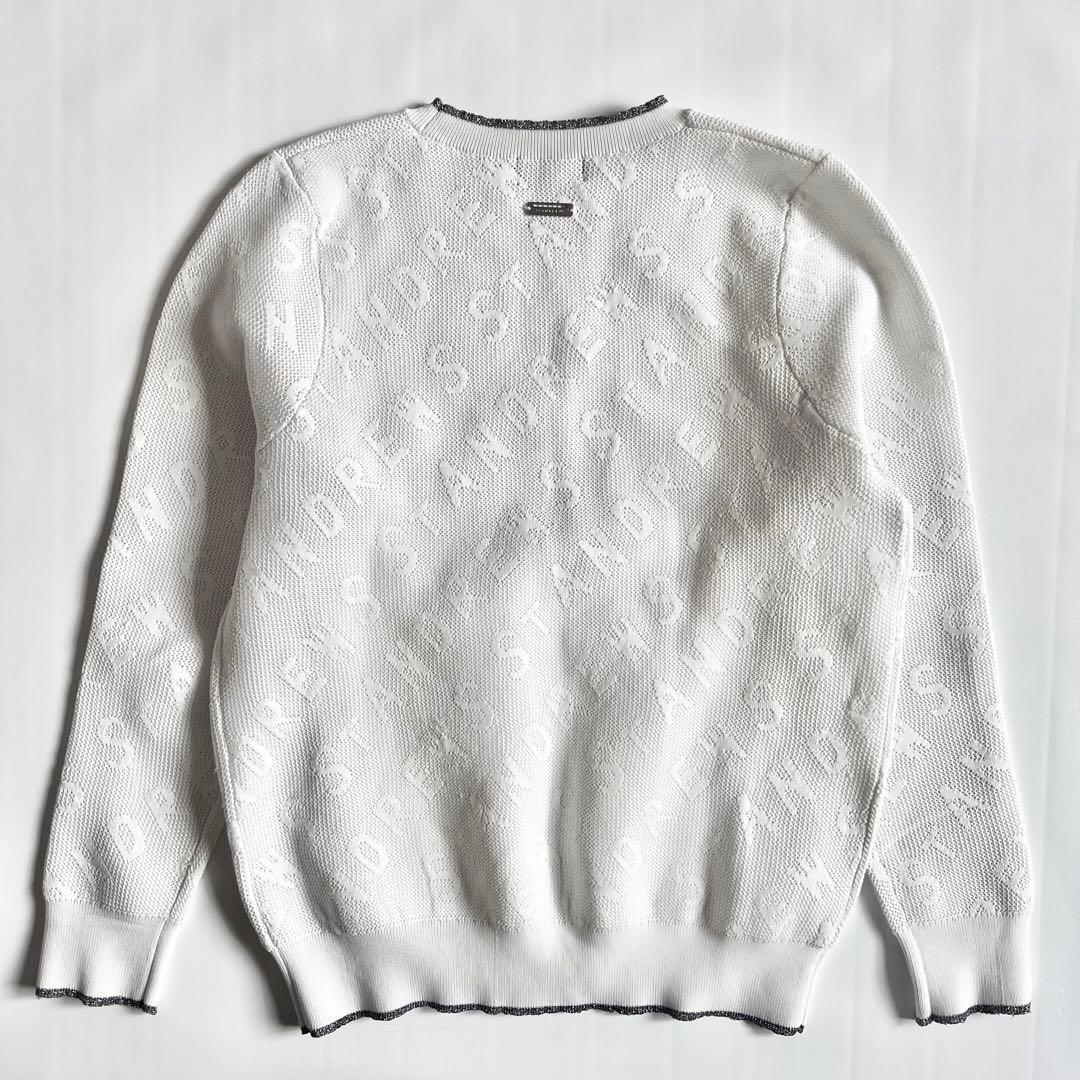 St ANDREWS セントアンドリュース　ニット　セーター　ゴルフ　S 総柄