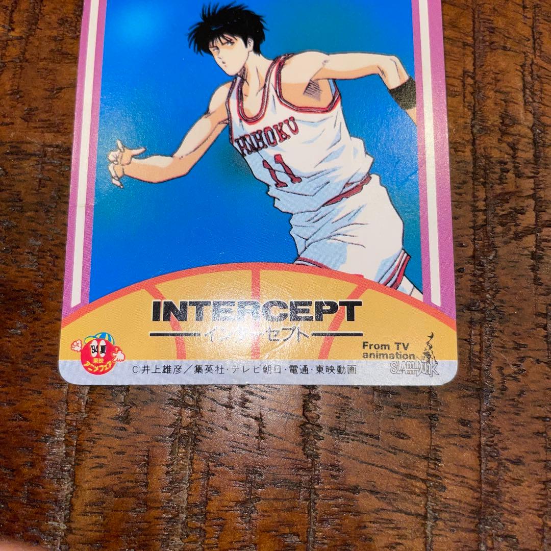 【レア】SLAM DUNK CARD ロッテリア スラムダンク 田岡監督